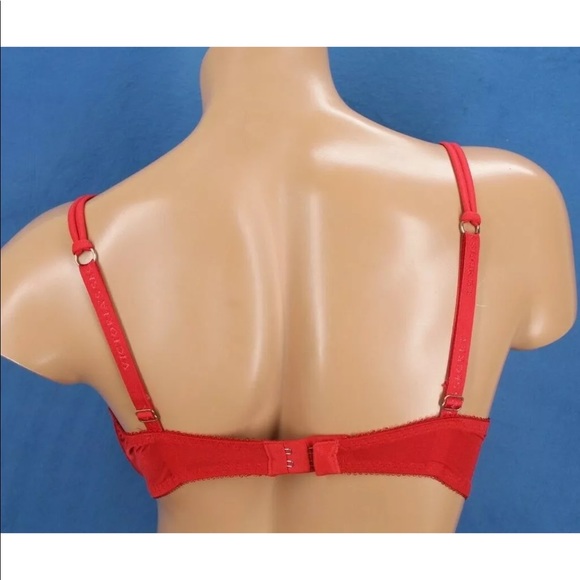 Victoria's Secret Crystal Lace Unlined Demi Bra - Picture 4 of 8